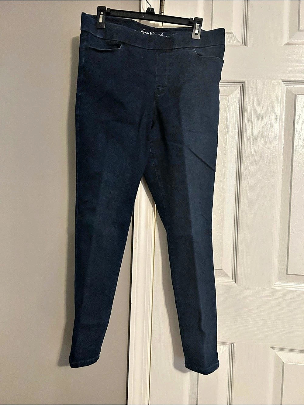 Gloria Vanderbilt All-Around Slimming Effect Pull-On Jeggings Black Size 12